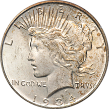 1934-D "Small D." PCGS MS-65.