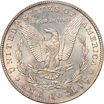 1889-S PCGS MS-64.