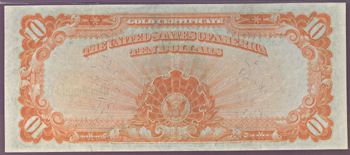 1907 $10.00.  PMG XF-40 EPQ.