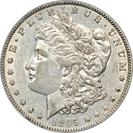 1895-O PCGS AU-50.