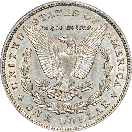 1895-O PCGS AU-50.