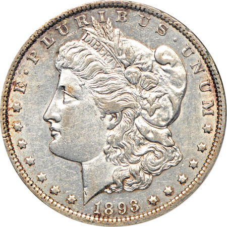 1893-O NGC AU-53.