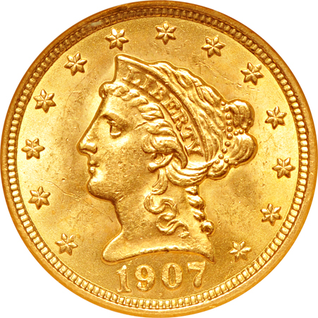 1907 NGC MS-63.