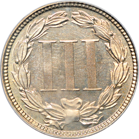 1870 PCGS PF-65.