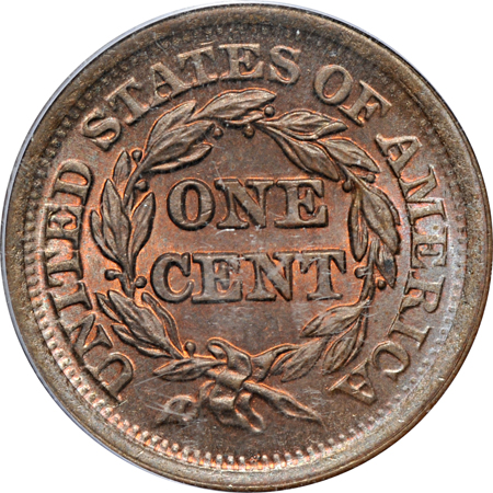 1851 PCGS MS-66 RB.