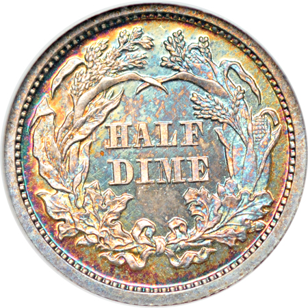 1867 NGC MS-65 Cameo.