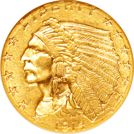 1914-D NGC MS-61.