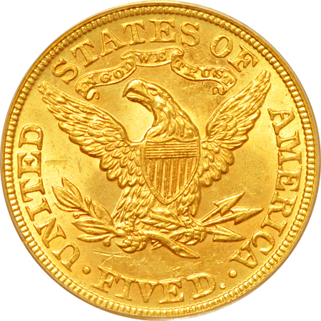 1892 PCGS MS-64.