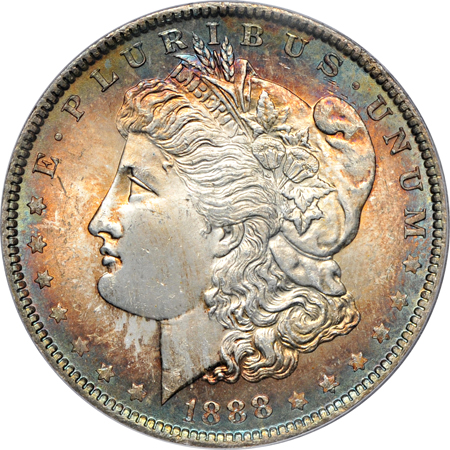 1888 PCGS MS-65.