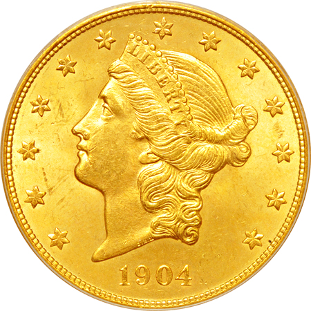 Three 1904 PCGS MS-63.