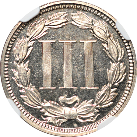 1867 NGC PF-66 Cameo.