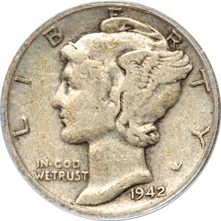 1942/41-D ANACS VF-20.