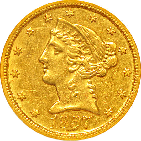 1857-C NGC AU-55.