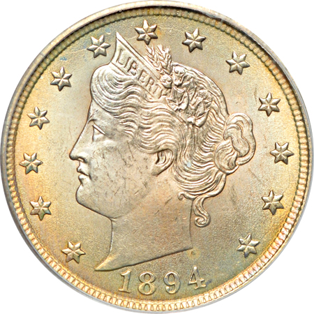 1894 PCGS MS-64.