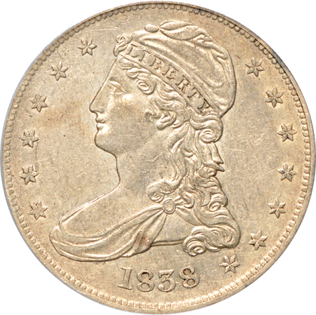 1838 PCGS XF-45.