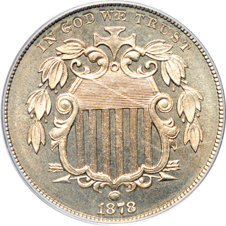 1878 PCGS PF-65.