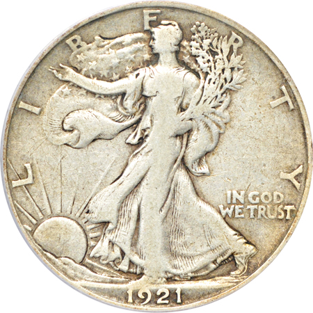 1921-S PCGS F-15.