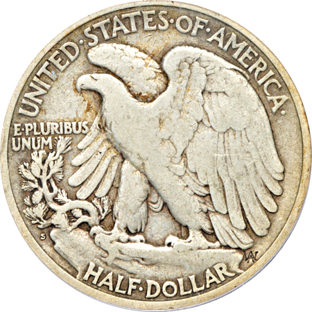 1921-S PCGS F-15.