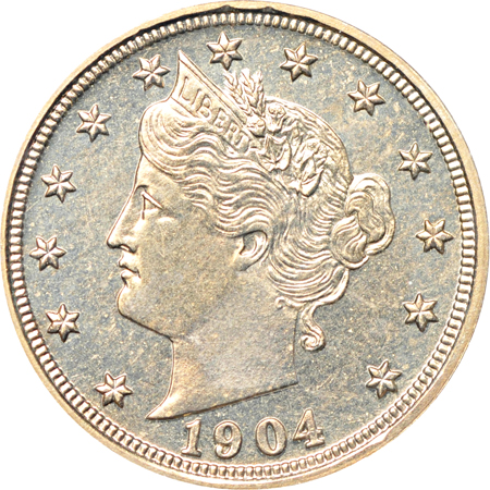 1904 PCGS PF-64.