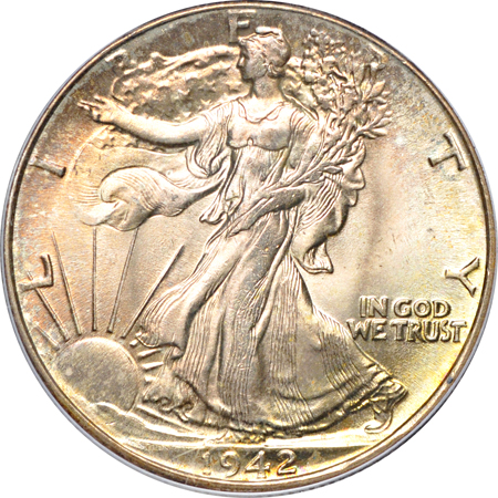 1942 PCGS MS-66.