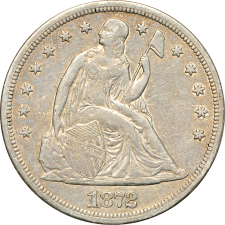 1872-S VF.