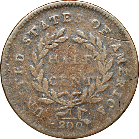 1794 "Normal Head" type, Close Date (C-2a, R-2+) F.