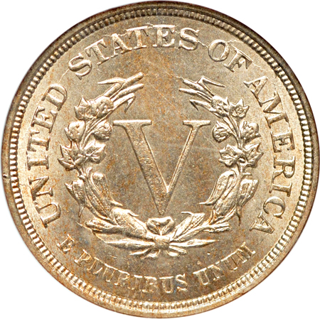 1883 No Cents. NGC MS-65.