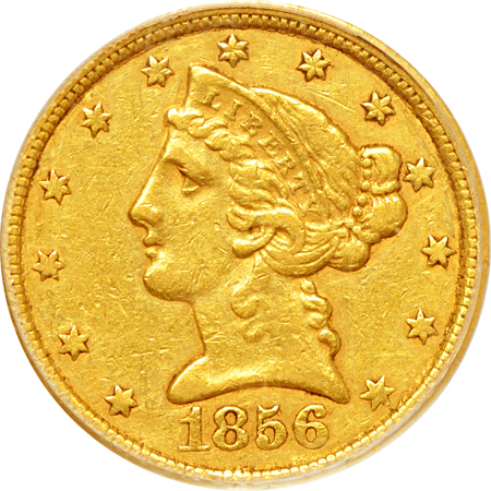 1856-C PCGS XF-45.