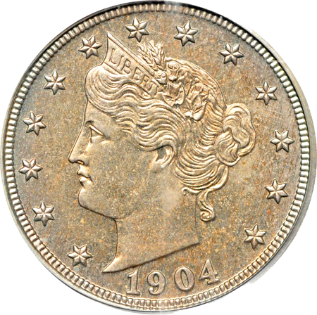 1904 PCGS PF-64.