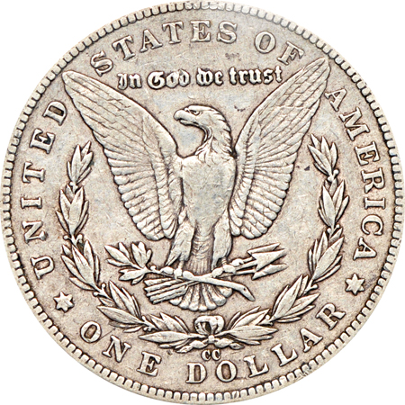 1889-CC PCGS VF-35.