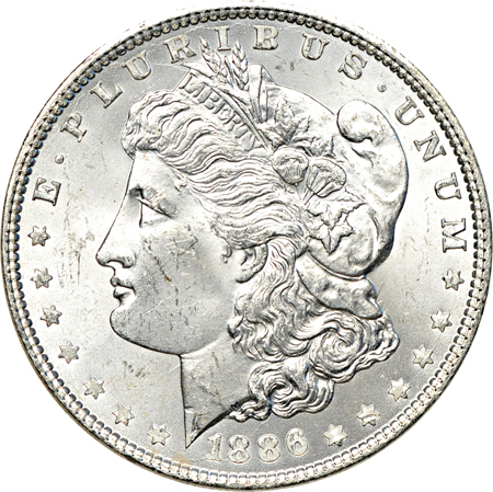 Twenty uncirculated 1886.