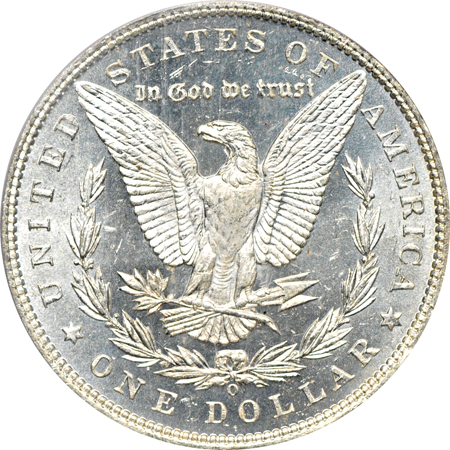 1888-O PCGS MS-65PL.