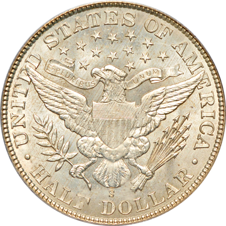 1908-S PCGS MS-64.