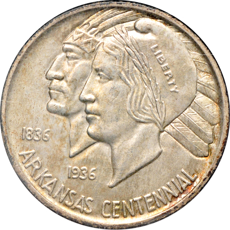 1939-S Arkansas. NGC MS-66.