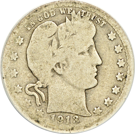 1913-S ANACS GD-4.