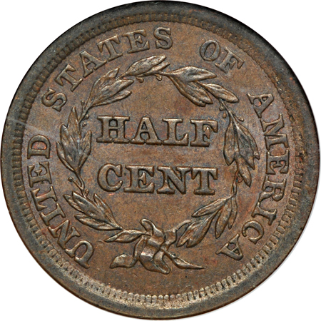 1855 NGC MS-64 BN.