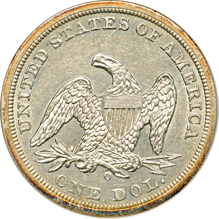 1859-O ANACS MS-60.