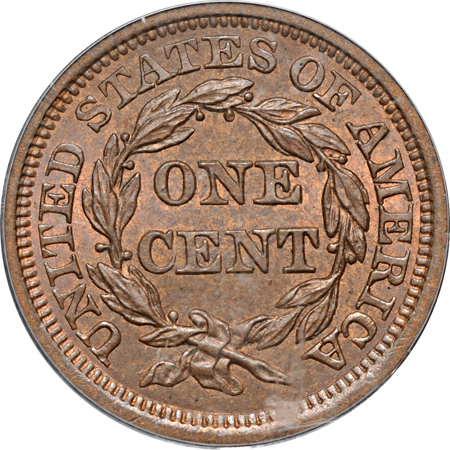 1856 PCGS MS-64RB.