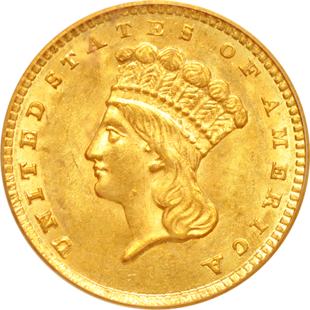 1857 PCGS MS-63.