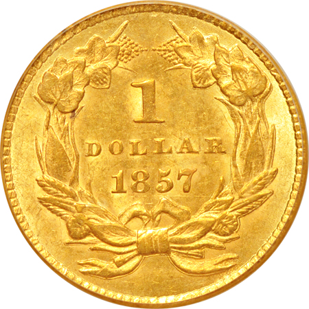 1857 PCGS MS-63.