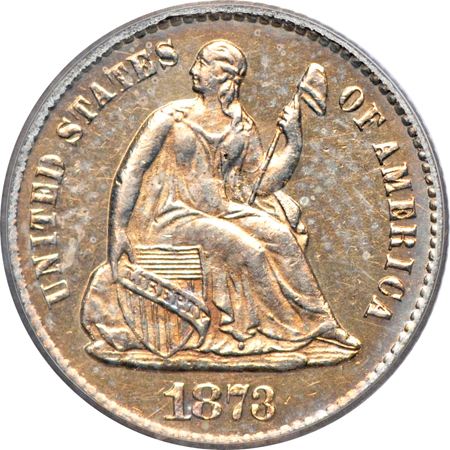 1873 PCGS PF-63.