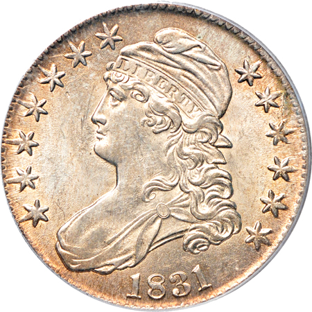 1831 (O-102) PCGS AU-58.