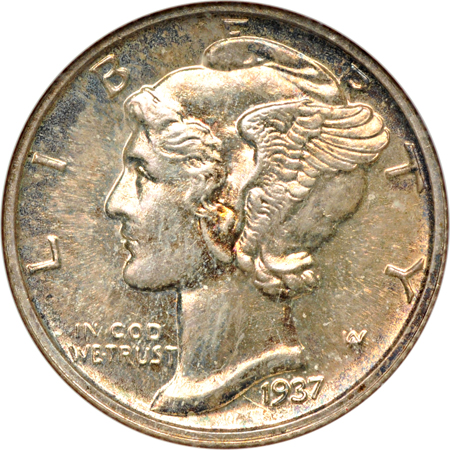 1937 NGC "embossed reverse" PF-65.