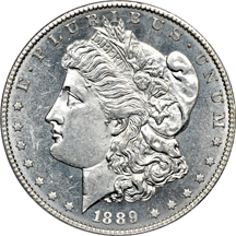 1889-S PCGS MS-64.