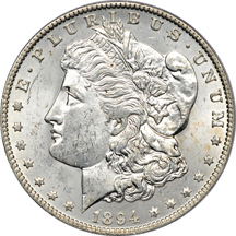 1894-O PCGS MS-62.