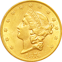 1876-S PCGS AU-58.