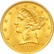 1907-D PCGS MS-63.