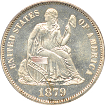 1879 PCGS MS-67.