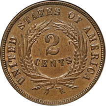 1871 NGC MS-63 BN.