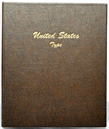 Nearly complete United States type set in a Dansco 7070 album.